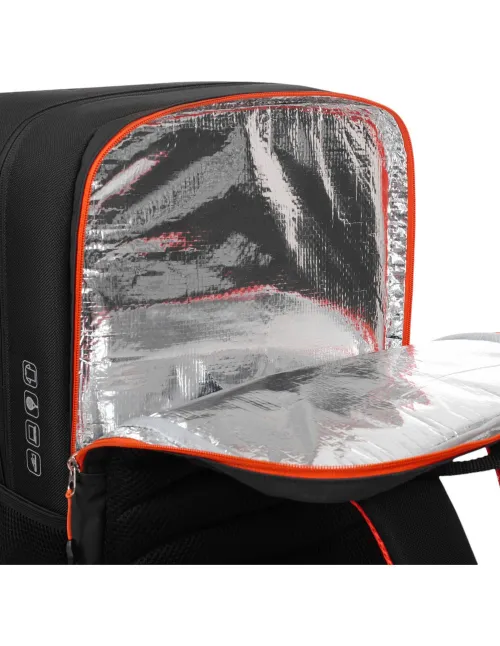 Mochila Bullpadel BPM25008 Ionic Negra | Ofertas de pádel